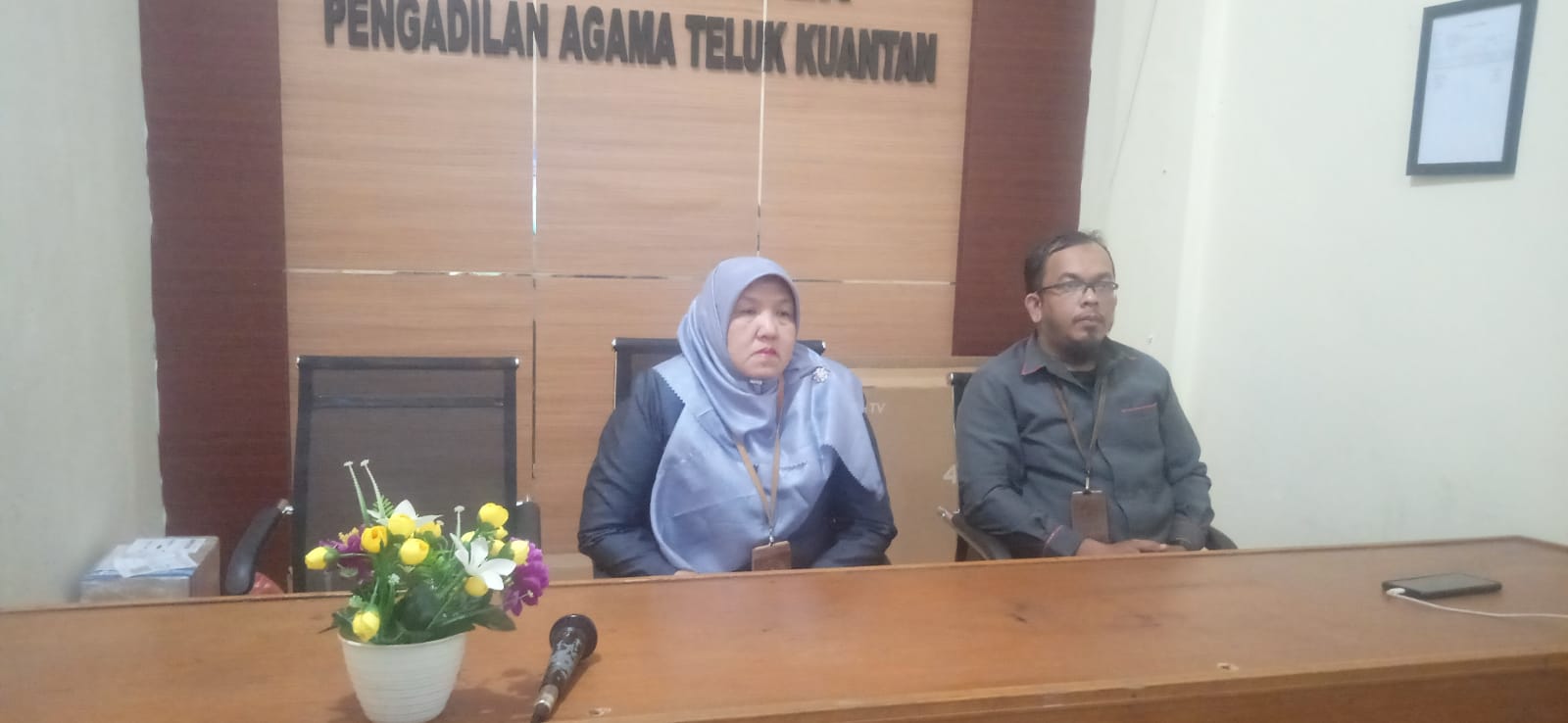 Ketua Pengadilan Agama Teluk Kuantan Dan Staf Kepegawaian Ikuti Pembinaan Dan Sosialisasi Juknis