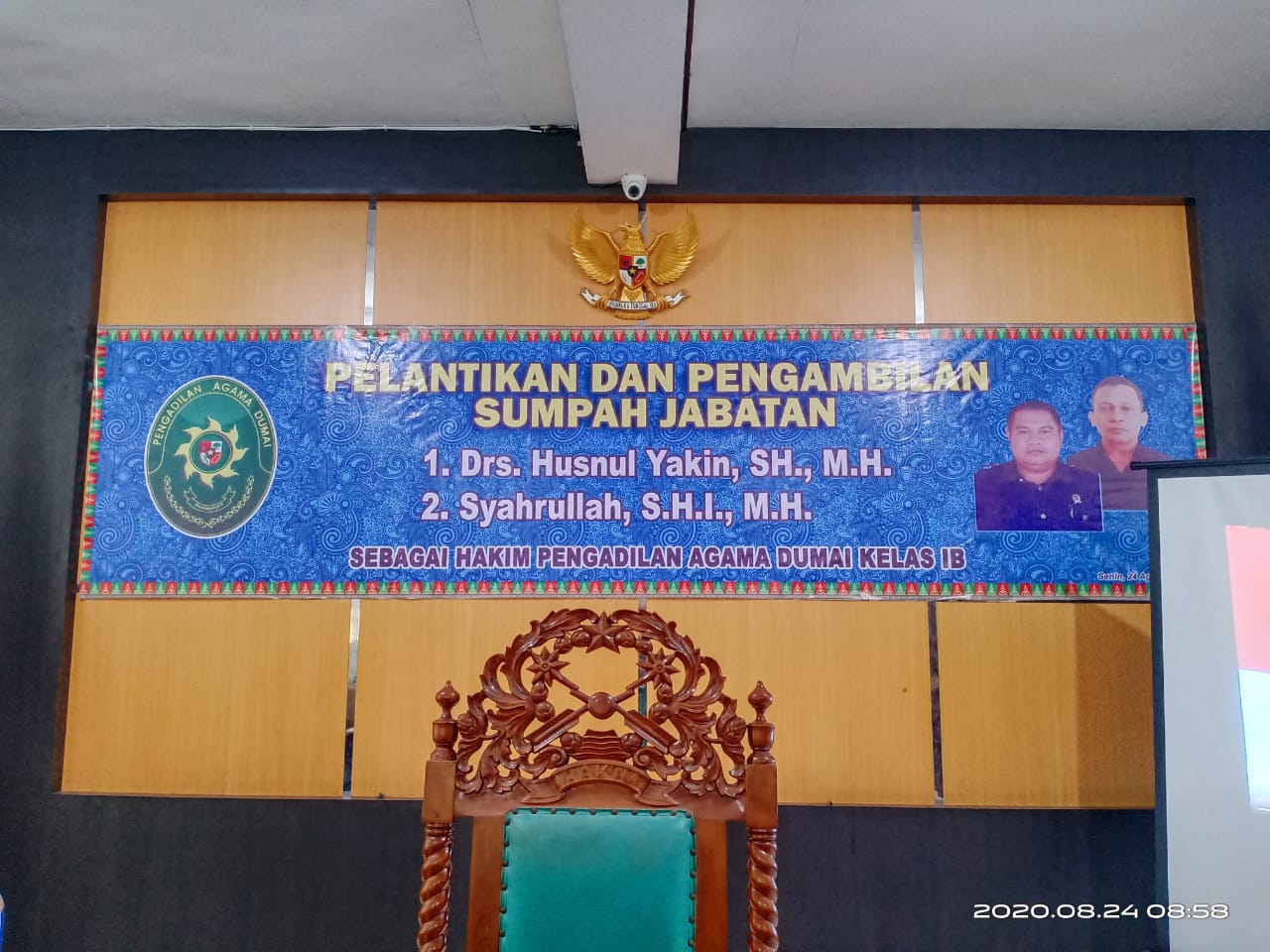 Pelantikan Syahrullah 1