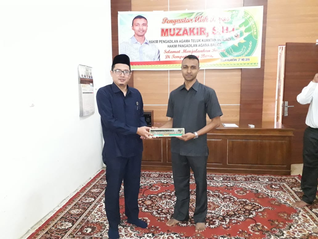 Perpisahan pak muzakkir 2
