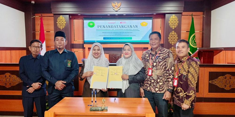 Penandatanganan MOU PA Teluk Kuantan - UNIKS