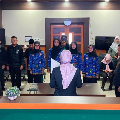 Pengambilan Sumpah CPNS PA Teluk Kuantan