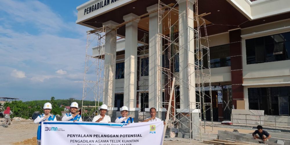 Peresmian Penyalaan Listrik di Gedung Kantor Baru PA Teluk Kuantan