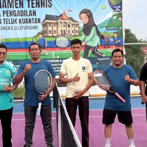 Turnamen Tenis Farewell Wakil Ketua PA Teluk Kuantan 