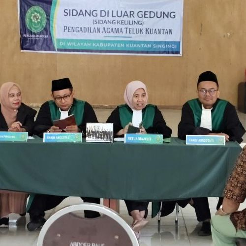 Sidang Keliling Terakhir TA 2024 di Kec. Singingi Hilir