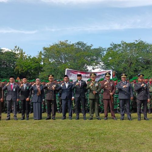 Ketua PA Teluk Kuantan Hadiri Upacara Peringatan HUT Ke-79 TNI 