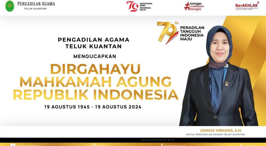 Dirgahayu Mahkamah Agung RI