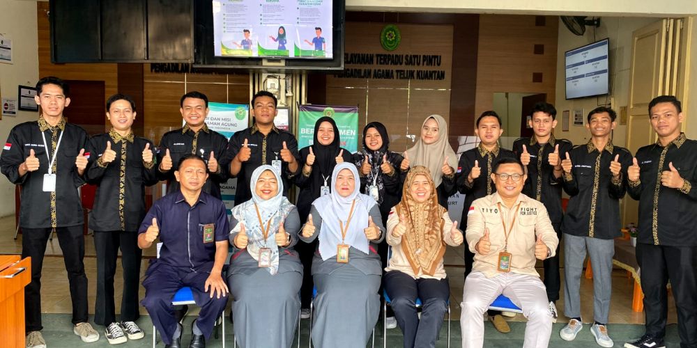 Mahasiswa Magang Fakultas Hukum dan Syariah UIN Suska Riau 2023