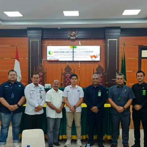 Monev Surat Tercatat Bersama PN Teluk Kuantan dan PT Pos Indonesia