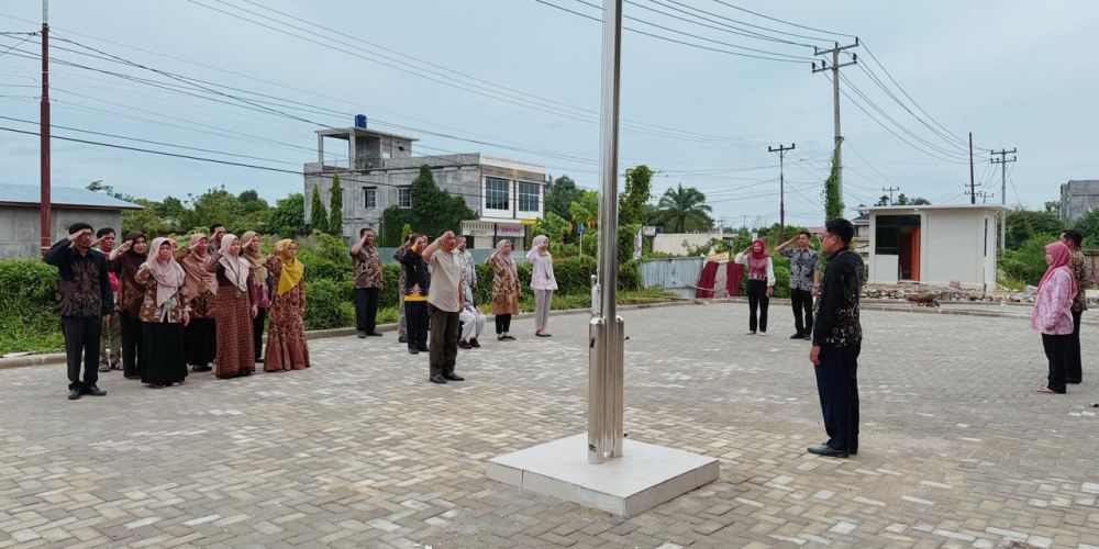 Apel Jumat Sore Perdana di Gedung Kantor Baru PA Teluk Kuantan