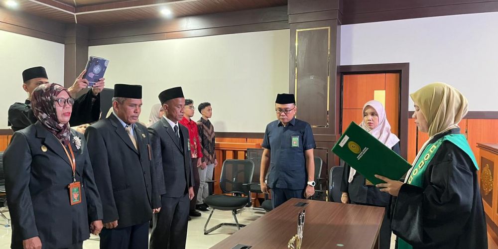 Pelantikan Tiga Pejabat Kepaniteraan