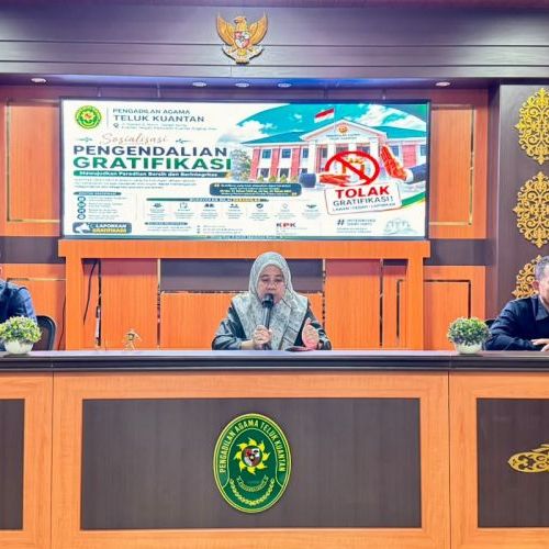 Sosialisasi Pengendalian Gratifikasi PA Teluk Kuantan
