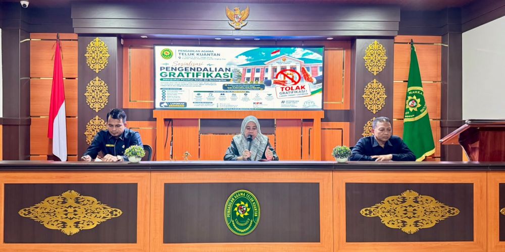 Sosialisasi Pengendalian Gratifikasi PA Teluk Kuantan