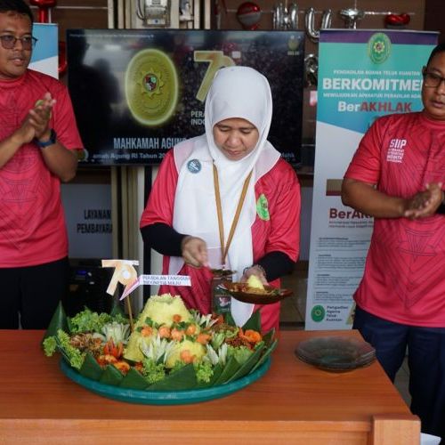 Tasyakuran HUT ke-79 Mahkamah Agung RI