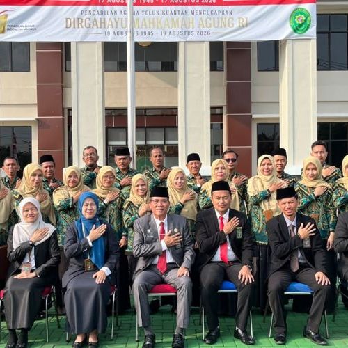 Upacara HUT ke-81 MA-RI Bersama Ketua PTA Pekanbaru