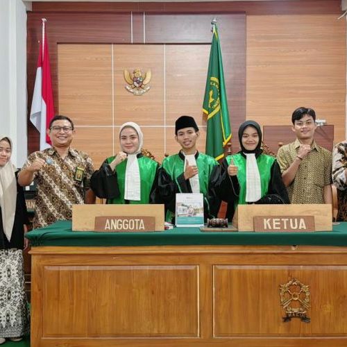 Praktik Sidang Semu Mahasiswa Magang PA Teluk Kuantan