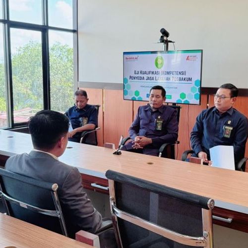 Uji Kualifikasi Penyedia Layanan Posbakum Tahun 2025 PA Teluk Kuantan