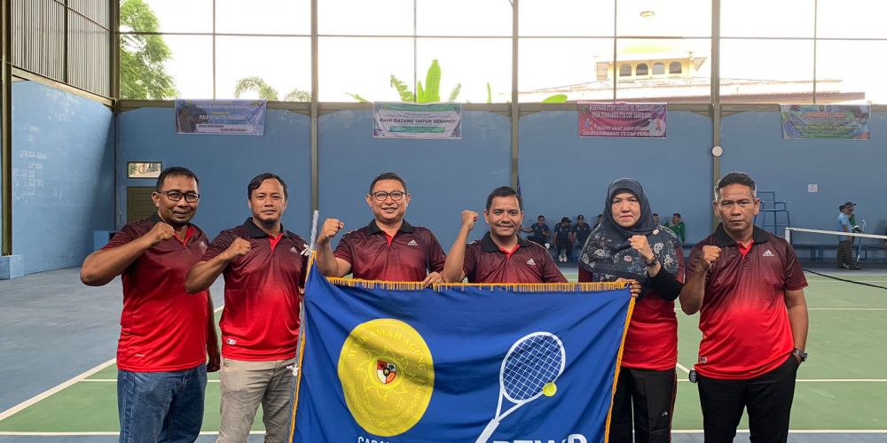 PTWP PA Teluk Kuantan Ikuti Pertandingan Tenis KPTA Cup 2023