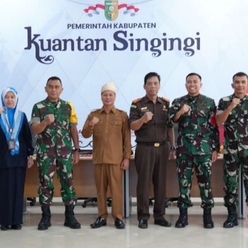 Kunjungan Ketua Tim Pengawasan dan Evaluasi (WASEV) TMMD